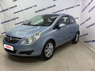 2007 Opel Corsa D, голубой, 415000 рублей, вид 1