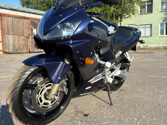 2002 Honda CBR 600F, синий, 510000 рублей - вид 5