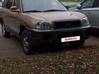 2003 Hyundai Santa Fe I, золотистый, 475000 рублей, вид 4