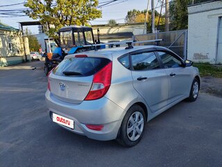 2012 Hyundai Solaris I, серебристый, 780000 рублей, вид 3