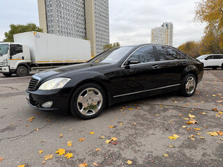 2006 Mercedes-Benz S-Класс 600 Long V (W221), чёрный, 1090000 рублей, вид 2