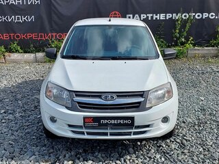 2017 Lada (ВАЗ) Granta I, белый, 309000 рублей, вид 2