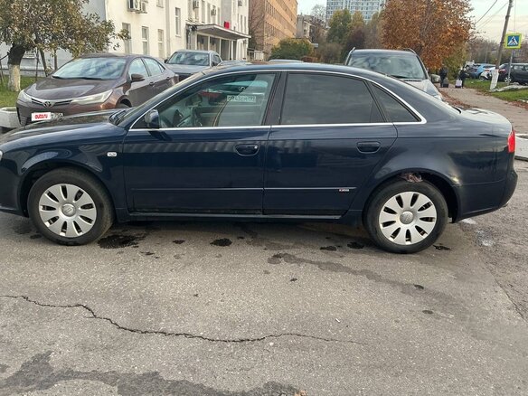 2006 Audi A4 III (B7), синий, 800000 рублей - вид 7