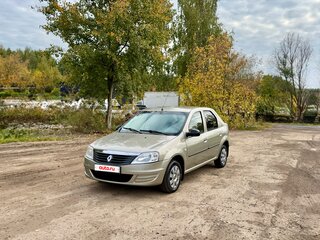 2012 Renault Logan I Рестайлинг, бежевый, 480000 рублей, вид 3