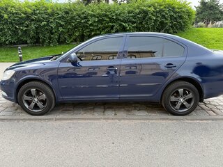 2012 Skoda Octavia II (A5) Рестайлинг, синий, 780000 рублей, вид 5