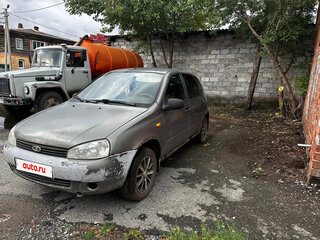 2011 Lada (ВАЗ) Kalina I, серый, 180000 рублей, вид 1