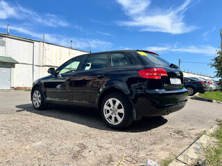2008 Audi A3 Sportback II (8P) Рестайлинг 1, чёрный, 890000 рублей, вид 2