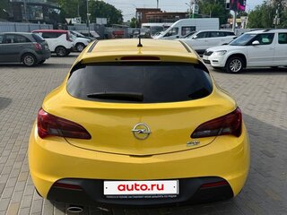 2012 Opel Astra GTC J Рестайлинг, жёлтый, 850000 рублей, вид 5