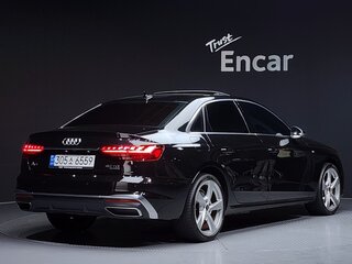 2022 Audi A4 40 TDI V (B9) Рестайлинг, чёрный, 4567000 рублей, вид 4