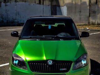 2011 Skoda Fabia RS II, зелёный, 1000000 рублей, вид 4