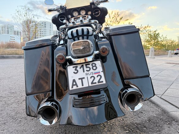 2009 Harley-Davidson Street Glide, чёрный, 880000 рублей - вид 5