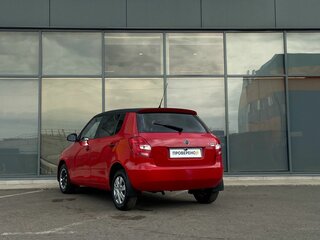2010 Skoda Fabia II Рестайлинг, красный, 263000 рублей, вид 5