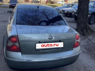 2001 Volkswagen Passat B5 Рестайлинг, зелёный, 370000 рублей, вид 4