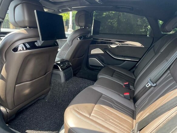 2021 Audi A8 Long 55 TFSI IV (D5), чёрный, 9200000 рублей - вид 15
