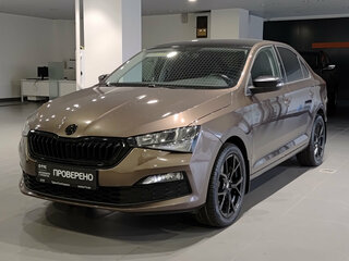 2021 Skoda Rapid II, коричневый, 1545000 рублей, вид 1