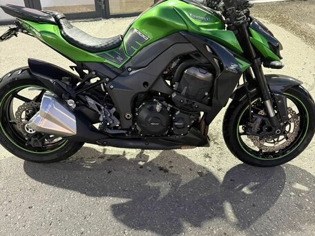 2013 Kawasaki Z 1000, зелёный, 805000 рублей, вид 4