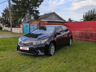 2013 Toyota Corolla XI (E160, E170, E180), чёрный, 1350000 рублей, вид 3
