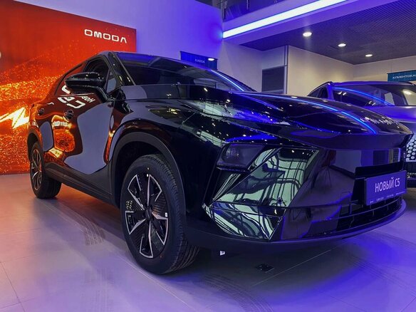 2026 Omoda C5 II, чёрный - вид 1