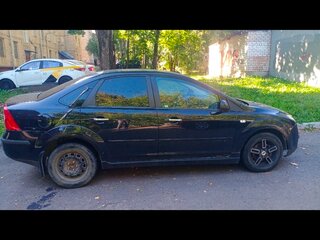 2007 Ford Focus II, чёрный, 166666 рублей, вид 3