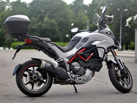 2016 Ducati Multistrada 1200, белый, 1100000 рублей, вид 4
