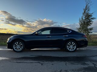 2015 Infiniti Q70 I Рестайлинг, синий, 1980000 рублей, вид 3