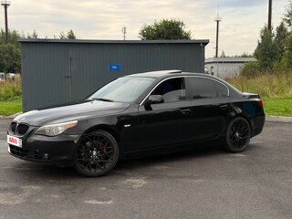 2005 BMW 5 серии 530i V (E60/E61), чёрный, 780000 рублей, вид 1