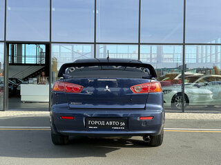 2008 Mitsubishi Lancer X, синий, 590000 рублей, вид 5