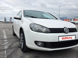 2012 Volkswagen Golf VI, белый, 730000 рублей, вид 4