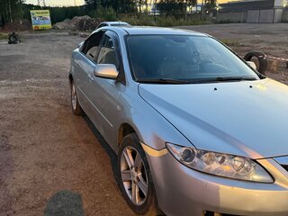 2005 Mazda 6 I (GG) Рестайлинг, серебристый, 270000 рублей, вид 2