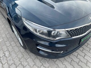 2017 Kia Optima IV, синий, 1425000 рублей, вид 4