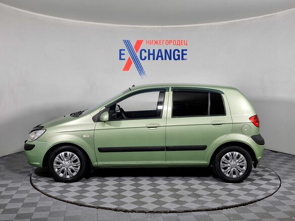 2010 Hyundai Getz I Рестайлинг, зелёный, 379000 рублей - вид 8