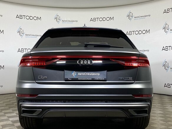 2018 Audi Q8 55 TFSI I (4M), серый, 6099900 рублей - вид 6