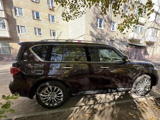 2014 Infiniti QX80 I Рестайлинг, коричневый, 2500000 рублей, вид 5