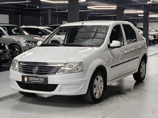 2013 Renault Logan I Рестайлинг, белый, 400000 рублей, вид 3
