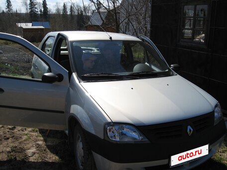 2008 Renault Logan I, серый, 320000 рублей, вид 1