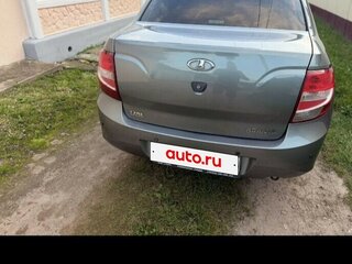 2012 Lada (ВАЗ) Granta I, серый, 425000 рублей, вид 3