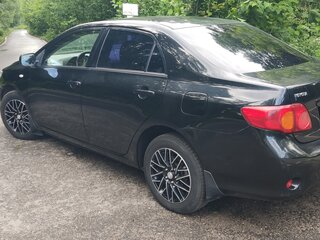 2008 Toyota Corolla AMT X (E140, E150), чёрный, 1090000 рублей, вид 4