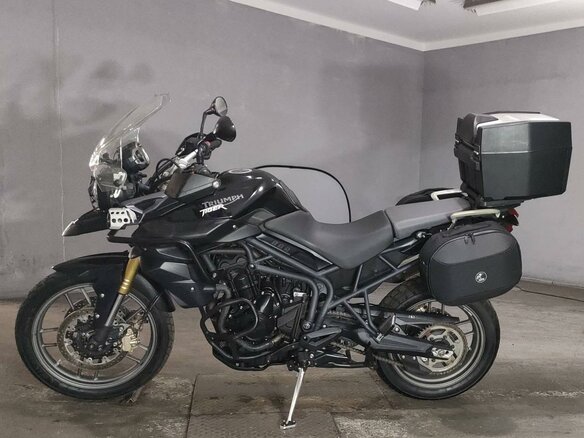 2014 Triumph Tiger 800, чёрный, 777000 рублей