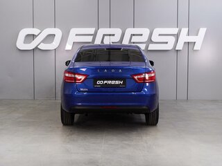 2021 Lada (ВАЗ) Vesta I, синий, 1203000 рублей, вид 4