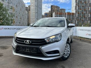 2019 Lada (ВАЗ) Vesta SW I, серебристый, 955760 рублей, вид 1