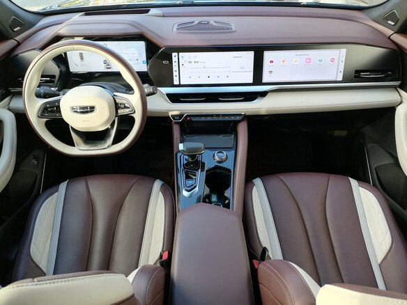 2024 Geely Monjaro I, чёрный - вид 13