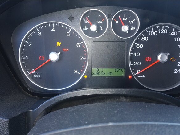 2004 Ford C-MAX I, синий, 330000 рублей - вид 5