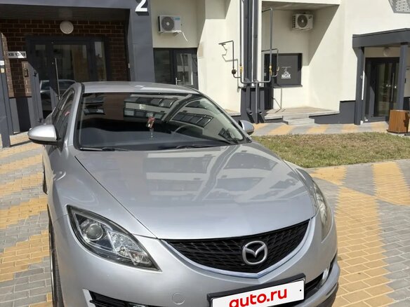 2008 Mazda 6 II (GH), серебристый, 800000 рублей - вид 4