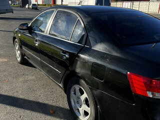 2006 Hyundai Sonata V (NF), чёрный, 550000 рублей, вид 3