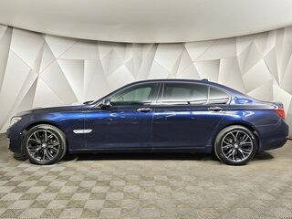 2014 BMW 7 серии Long 740Li xDrive V (F01/F02/F04) Рестайлинг, синий, 1559000 рублей, вид 5