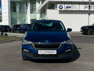 2021 Skoda Rapid II, синий, 1545000 рублей, вид 2