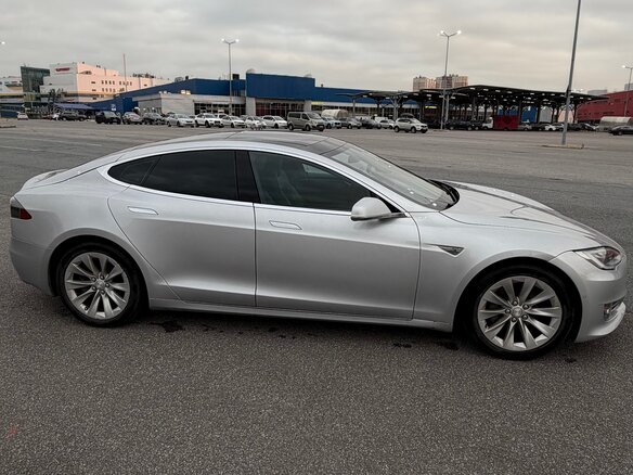 2016 Tesla Model S 75 I Рестайлинг, серый, 2650000 рублей - вид 7