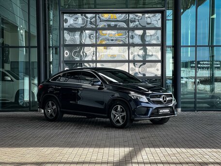 2017 Mercedes-Benz GLE Coupe 350 d I (C292), синий, 4570000 рублей, вид 1