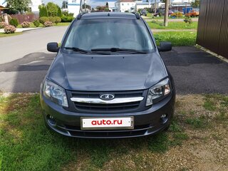 2014 Lada (ВАЗ) Granta I, серый, 380000 рублей, вид 1