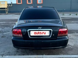 2006 Hyundai Sonata ТагАЗ IV (EF) Рестайлинг, чёрный, 300000 рублей, вид 4